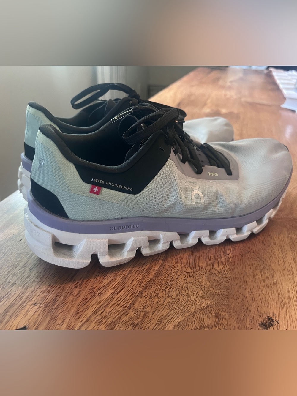 On Running Men's Cloudtec Running Shoes - Light Blue & Lavender